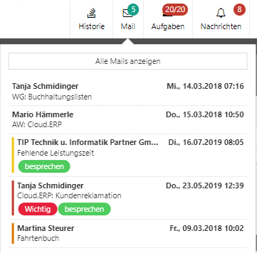 Screenshot aus CLUE